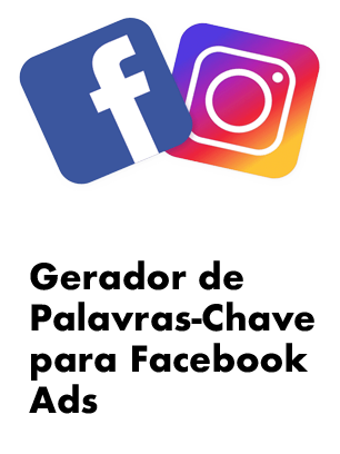 Gerador de Palavras-Chave para Facebook/Instagram